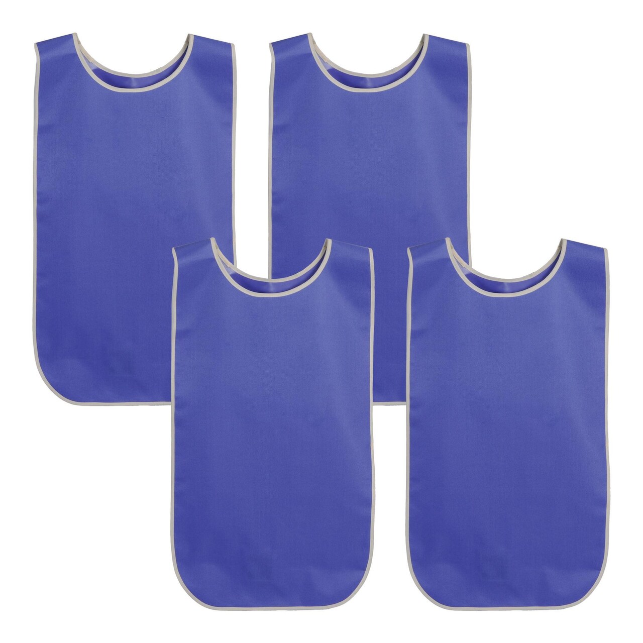 Kaplan Early Learning Company Preschool Sleeveless Art Aprons - Set of 4
